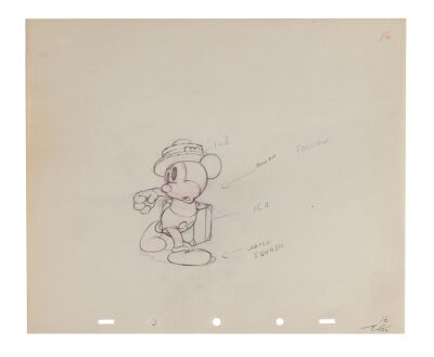 229. Mickey Mouse Original production drawing ### SOCIETY DOG SHOW (SHORT, 1939)