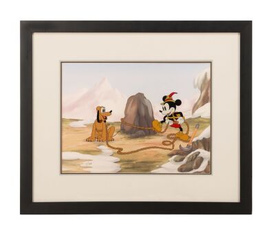231. Alpine Climbers Hand-Painted Limited Edition No. 11/950 on Studio Printed Lithographic Background Framed ### WALT DISNEY ANIMATION STUDIOS