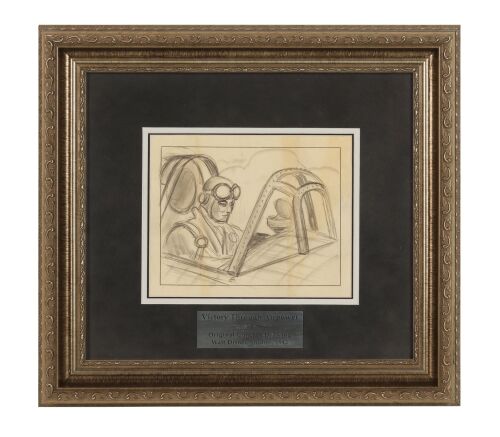 232. Pilot Original Concept Art Framed ### VICTORY THROUGH AIR POWER (1943)