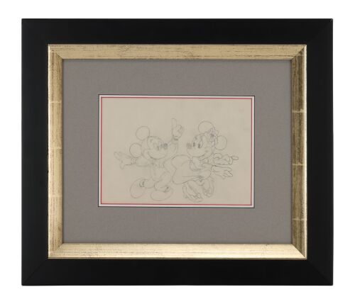 Lot # 235. Mickey and Minnie Original Cover Artwork from Mickey Mouse Disco 1979 ### DISNEYLAND RECORDS
