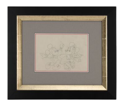 Lot # 235. Mickey and Minnie Original Cover Artwork from Mickey Mouse Disco 1979 ### DISNEYLAND RECORDS