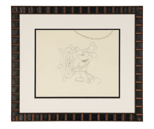 237. Mickey Mouse Steamboat Willie Original Preliminary Drawing Framed ### WALT DISNEY ANIMATION STUDIOS