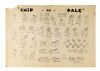 240. Chip n'Dale Clean-Up Oversized Photostat Model sheet ### WALT DISNEY ANIMATION STUDIOS