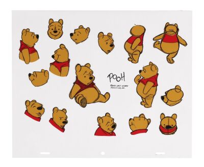 243. Winnie the Pooh Hand-Painted Model sheet ### WALT DISNEY ANIMATION STUDIOS