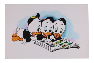 245. Hand Painted Study Other from Duck Tales (Walt Disney Animation Studios, 1990s) Signed by Allyson Vought ### WALT DISNEY ANIMATION STUDIOS