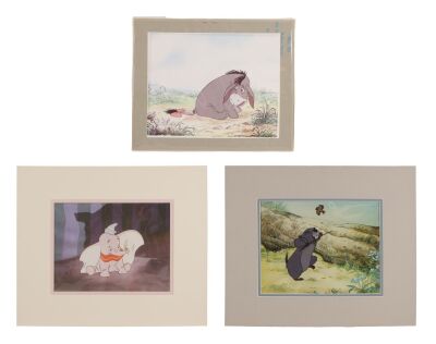 253. Gopher and Owl Original Production Cel on Disneyland Art Corner Printed Background and Two Disneyland Art Corner Collector's Prints of Eeyore and Dumbo ### WINNIE THE POOH AND THE HONEY TREE (1966)
