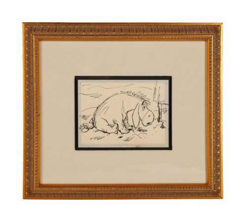258. Eeyore Original Storyboard Drawing Framed ### WINNIE THE POOH AND TIGGER TOO (1974)