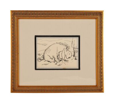 258. Eeyore Original Storyboard Drawing Framed ### WINNIE THE POOH AND TIGGER TOO (1974)