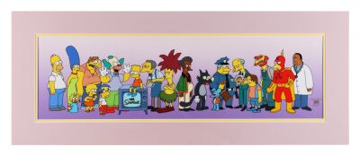 290. The Simpsons Online Limited Edition Sericel ### SIMPSONS, THE (TV SERIES, 1989-PRESENT)