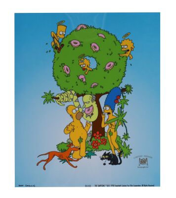 302. The Simpsons Garden of Springfield Limited Edition Sericel ### SIMPSONS, THE (TV SERIES, 1989-PRESENT)