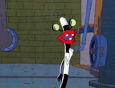 307. Oblina Original Production Cel ### AAAHH!!! REAL MONSTERS (TV SERIES, 1994-1997)