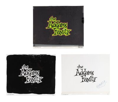312. Title Card Multi-Layered Production Cel Setup Signed by Ron Myrick ### ADDAMS FAMILY, THE (TV SERIES, 1992-1993)