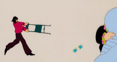 328. George Harrison, John Lennon Original Production Cel ### YELLOW SUBMARINE (1968)