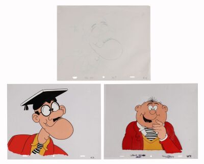 331. Teacher, Smiffy Original Production Cels and Matching Drawing ### BEANO VIDEO, THE (1993)