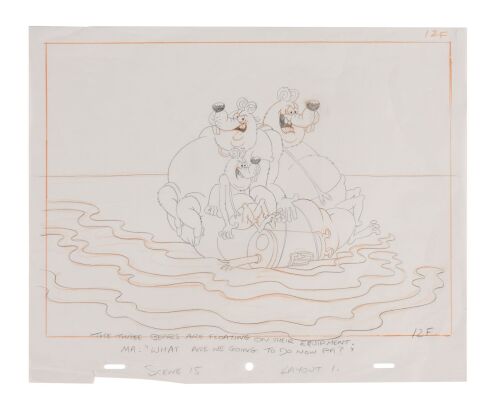 334. Ma, Pa, and Teddy Original Camera Layout Drawing ### BEANO VIDEO, THE (1993)