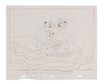334. Ma, Pa, and Teddy Original Camera Layout Drawing ### BEANO VIDEO, THE (1993)