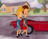 336. Beavis and Butthead Original Production Cel from "Spare Me" on Studio Printed Presentation Background ### BEAVIS AND BUTT-HEAD (TV SERIES, 1993-PRESENT)