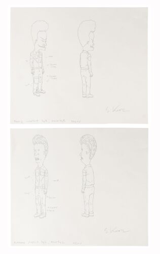 339. Beavis and Butthead Original Production Cel on Studio Printed Presentation Background ### BEAVIS AND BUTT-HEAD DO THE UNIVERSE (2022)