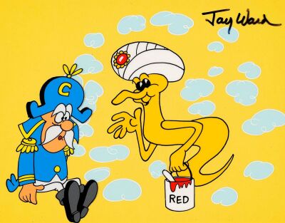 341. Cap'n Crunch Original Production Cel Signed by Jay Ward Matted ### CAP'N CRUNCH COMMERCIAL (1966)