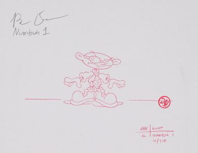 343. Numbuh 1 Original Production Drawing ### CODENAME: KIDS NEXT DOOR (TV SERIES, 2002-2008)