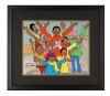 355. Framed Fat Albert and the Gang Hand-Painted Limited Edition No. AP20/25 on Printed Presentation Background Signed by Lou Scheimer ### FAT ALBERT (TV SERIES, 1972-1985)