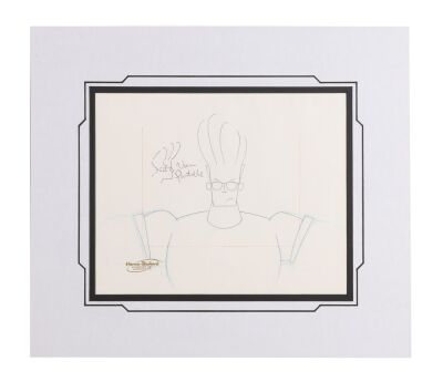 363. Johnny Bravo Original Production Drawing Signed by Van Partible ### JOHNNY BRAVO (TV SERIES, 1997-2004)