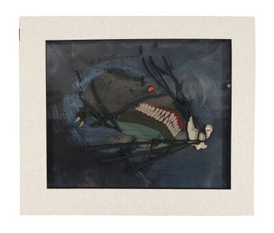 364. Sharptooth and Littlfoot Original Production Cels on Studio Printed Lithographic Background 3D Matted ### LAND BEFORE TIME, THE (1988)