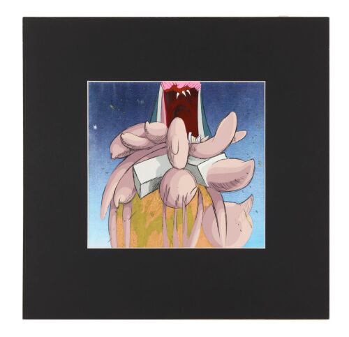 381. The Judge Defaecating Original Production Cel on Printed Presentation Background Matted ### PINK FLOYD: THE WALL (1982)