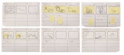 387. Ren and Stimpy Set of Six Original Storyboard drawings from "The Cartoon Show" ### REN AND STIMPY (TV SERIES, 1991-1996)