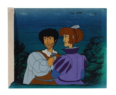 401. Lysander and Helena Original Production Cel on Key Master Production Background from "Midsummer's Night Dream" ### SHAKESPEARE: THE ANIMATED TALES (TV SERIES, 1992-1994)