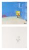 413. SpongeBob SquarePants Original Production Cel on Printed Presentation Background and Production Drawing ### SPONGEBOB SQUAREPANTS (TV SERIES, 1999 - PRESENT)