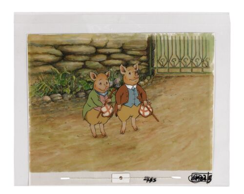 422. Pigling Bland and Alexander Original Production Cels on Key Master Production Background from "The Tale of Pigling Bland" ### WORLD OF PETER RABBIT AND FRIENDS, THE (1992)