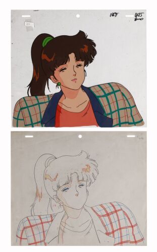 442. Haruka Fujino Original Production Cel with Matching Douga ### CITY HUNTER (TV SERIES, 1987-1991)