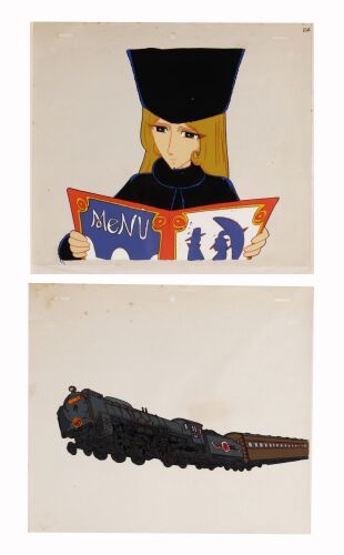 450. Maetel and Galaxy Express 999 Sericels ### GALAXY EXPRESS 999 (TV SERIES, 1978-1981)