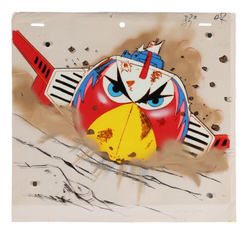 455. New God Phoenix Original Production Cel with Matching Douga from "New Dark Clouds" ### GATCHAMAN (TV SERIES, 1972-1980)