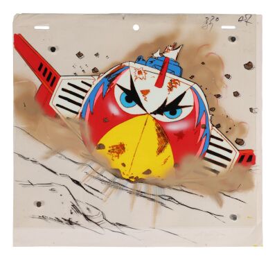 455. New God Phoenix Original Production Cel with Matching Douga from "New Dark Clouds" ### GATCHAMAN (TV SERIES, 1972-1980)