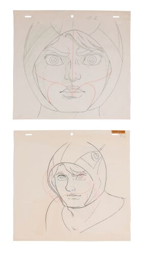457. Set of Two G-1 Ken The Eagle Douga Drawings ### GATCHAMAN (TV SERIES, 1972-1980)