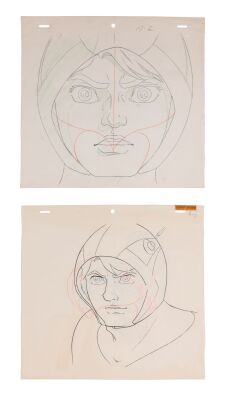 457. Set of Two G-1 Ken The Eagle Douga Drawings ### GATCHAMAN (TV SERIES, 1972-1980)