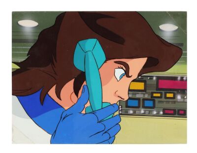 462. Ken Washio Original Production Cel on Printed Presentation Background ### GATCHAMAN (TV SERIES, 1972-1980)