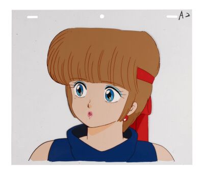 469. Hikaru Hiyama Original Production Cel ### KIMAGURE ORANGE ROAD (TV SERIES, 1985-1988)