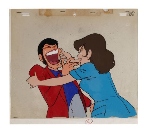 474. Lupin and Fujiko Original Production Cel "Tutankhamen's 3,000 Year-Old Curse" ### LUPIN THE THIRD PART 2 (TV SERIES, 1977-1980)