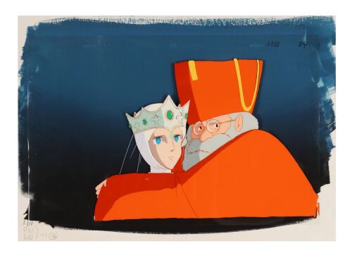 476. Clarisse de Cagliostro Original Production Cel on Original Production Background ### LUPIN III: THE CASTLE OF CAGLIOSTRO (1979)