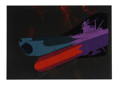 490. Yamato Original Production Cel on Printed Presentation Background ### SPACE BATTLESHIP YAMATO (TV SERIES, 1974-1975)