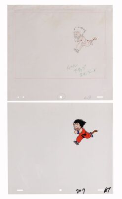 507. Goku Original Production Cel with Matching Douga ### DRAGON BALL (TV SERIES, 1986-1989)