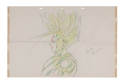 511. Super Saiyan 2 Gohan Oversized Genga Drawing from "The Unstoppable Gohan" ### DRAGON BALL Z (TV SERIES, 1989-1996)