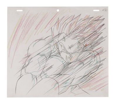 522. Super Saiyan Gohan Douga Drawing from "Buu Is Hatched" ### DRAGON BALL Z (TV SERIES, 1989-1996)