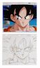 535. Goku Original Production Cel on Hand-Painted Master Background with Matching Douga from "The Fusion Dance" ### DRAGON BALL Z (TV SERIES, 1989-1996)