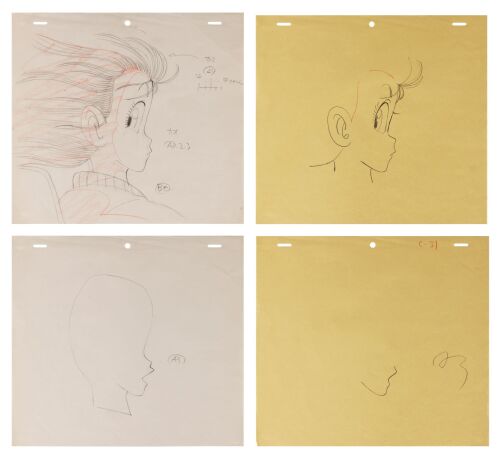 546. Bulma Genga Drawings from "Yamcha the Desert Bandit" ### DRAGON BALL (TV SERIES, 1986-1989)