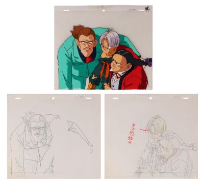 549. Trunks, Lord Jaguar, and Men-Men Original Production Cels with Matching Douga Drawings ### DRAGON BALL Z: BIO-BROLY (1994)