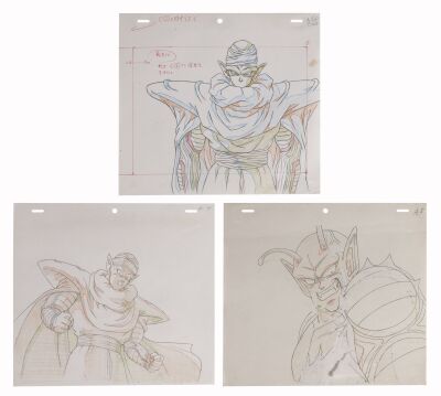 554. Set of Three Piccolo Douga Drawings ### DRAGON BALL Z (TV SERIES, 1989-1996)
